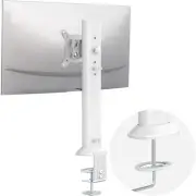 Single Desk Monitor Arm Mount Stand Fit for 13 inch to 32 inch Flat Curved Co...