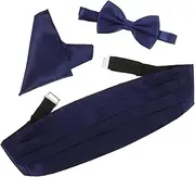 [LIFKOME] Men's Bow Tie Handkerchiefs Ties Pin Men Tuxedo Gold Cummerbund for Men Burgundy Sequin Red Tuxedo Suit Flag Black Tie Clip Black Bow Tie Self Tie Bow Tie Blue
