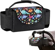 Stroller Organizer, Parent Organizer, Cup Holder, Detachable Caddy, Spacious Design, (8.27x4.72x4.72 Inches), Perfect for Baby Strollers, Pet Pushcarts, Convenient Storage