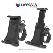 Lifespan Fitness Exercise Bike Phone/Tablet Holder (Suits up to 30mm Handlebars)