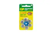 ZA675D6 Hearing Aid Battery, 6 Pack Size 675, Pr44, Ac675 - Gp