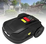 Fully Automatic Robotic Lawn Mower, Rechargeable Automatic Lawnmover,Lawn Mower with App and Boundary Wire,Cordless Robotic Lawn Mower with Rain Sensor, for Gardening Lawn