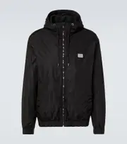[Dolce & Gabbana] Dolce & Gabbana Logo technical jacket AU 99 black