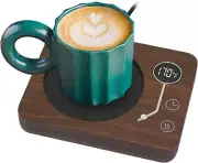 Coffee Mug Warmer, Mug Warmer for Desk 3 Temperature Control 130℉/150℉/170℉, Cu