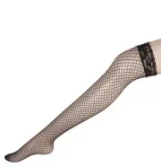 NEW LADIES SEXY FISHNET STOCKING THIGH HIGH LACE TOP HOSIERY DANCE PARTY-AU