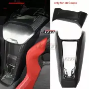 Carbon Waterfall Wireless Charger + Top Speaker Covers For C8 Corvette Coupe 20+