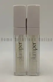 Bath & Body Works Lip Plumper Lip Gloss 0.19oz Clear S/2 #8004B