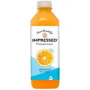Impressed Pressed Juice Orange Pulp Free 1l