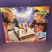 New WWE Monday Night RAW Total Control Takedown Double Attack Playset