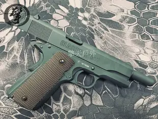 擎天戶外✦二館✦ 只賣最便宜 KWC代工 MILBRO M1911 經典戰術 仿真平底彈匣 全金屬CO2手槍