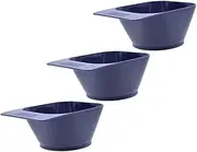 3 Piece Hair Dye Mixing Bowl Set Hair Coloring Bowl Bowl for Hair Dye Salon Dyeing Bowls Easy to Clean