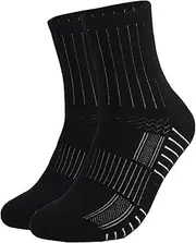 [Generic] Thermal Wool Socks Breathable Winter Warm Hiking Socks Black L