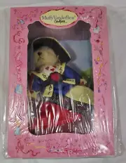 MUFFY VANDERBEAR COUTURE QUEEN OF HEARTS ALICE IN WONDERLAND BEAR 2002 NIB