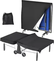 Table Cover 600D, Outdoor & Indoor Waterproof Ping Pong Table Cover for Univers