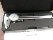 6" PRECISION STAINLESS STEEL DIAL CALIPER #102-001--new