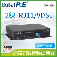 在飛比找PChome24h購物優惠-BulletPoE BV102M 2-wire VDSL2 