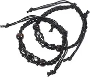 [COOPHYA] 2pcs Woven Mesh Bracelet Friendship Bracelet Elastic Cord Jewelry Pouch