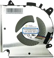 DBTLAP Laptop Fan, Compatible with MSI GF63 Thin, GF65 Thin, MS-16R1, MS-16R2 Series, PABD08008SH, N413, 3-Pin, Forced Air Cooling