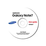 Samsung Galaxy Note 7 Android Cell Phone SM-N930V Verizon User Manual on CD