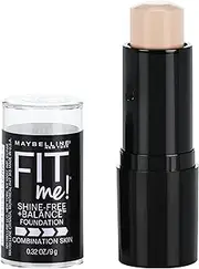 Maybelline New York Fit Me Shine Free Stick Foundation Porcelain,9g