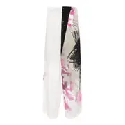 [Yohji Yamamoto] Grey Printed Pants