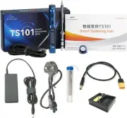 Original Blue TS101 Smart Portable Digital USB Type C OLED Screen Fast Heatin...