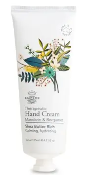 Empire Australia Hand Cream Therapeutic Mandarin & Bergamot 125mL