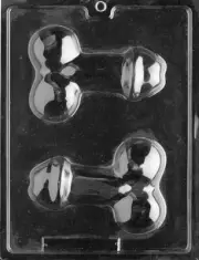 SHORT AND STUBBY PENIS CHOCOLATE MOLD bacherolette party bachelorettes parties