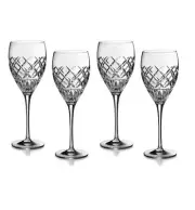 Set of 4 Waterford "EASTBRIDGE" 9" Wine Glasses New Old Stock in Original Box
