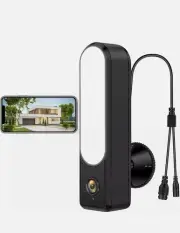 Security Camera Outdoor Wireless System 1080P Pan WiFi Home Smart by Canshuo