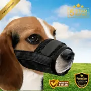 Adjustable cat Dog Mask Groomer Anti Chewing stop Bark Bite Mesh Mouth Muzzle