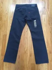 NWT Levi's Boys 511™ Slim Fit Jeans, Gray Stretch Size 16R Waist 28 x Inseam 28