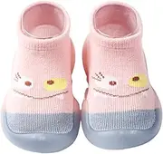 [DuBom] Toddler Shoes Baby First-Walking Trainers, Breathable Toddler Shoes Socks Soft Kid Cute Non-Skid Sock Shoes Indoor Slipper Mesh Lightweight Sole Children Baby Girl Boys Floor Socks