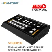 Avmatrix VS0601U 6-Channel HDMI SDI USB Type-C Live Streaming SLR Video Switcher