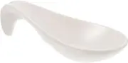 Alipis Pc Ceramic Black Truffle Serving Spoon Caviar Spoon Chopstick Rest Smooth Surface Sturdy Design