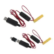 Universal Type-C/USB to 1.5V AAA Cable with for Clock