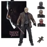 NECA Freddy Vs Jason Ultimate Jason Voorhees 18cm Action Figure Model Statue NEW