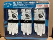 Callaway Cabretta leather golf glove right handed glove for left hand golfer M-L