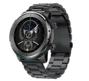 Non-invasive BLood Glucose Smart Watch ECG+PPG Thermometer Health Watch Call Dial Clock 2023 Blood Glucose Meter Smartwatch Men-Black