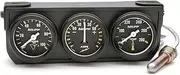 Auto Meter 2390 Autogage Mechanical Mini Oil/Amp/Water Gauge with Black Console
