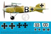 Peddinghaus 1/48 Albatros D.III Markings Fritz Otto Bernert Jasta 2 France 3693