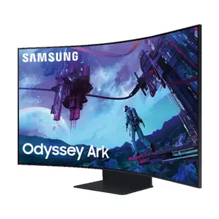 SAMSUNG 三星 Odyssey Ark 2 55吋量子Mini-LED 曲面電競螢幕 S55CG970NC