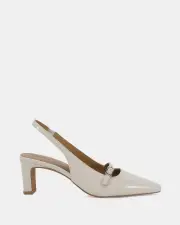 Shelly Shen Monty/Ivory Womens Heels 05