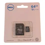 DELL SNPSDC10 64G Micro SD XC I 64 GB W/ Adapter SNPSDC10/64G Sealed