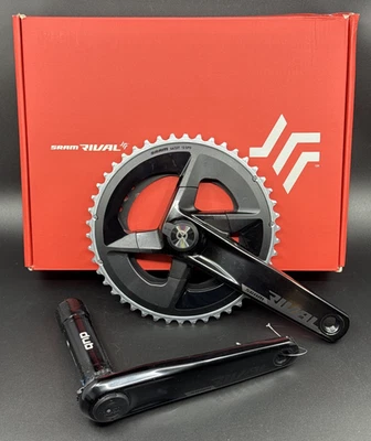 160mm SRAM Rival AXS Quarq Power Meter Crankset 12-speed DUB Spindle 46/33-teeth