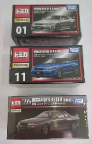 Takara Tomy / Tomica Premium 3 X Nissan Skyline GT-R 1/62
