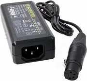 HangTon XLR 4 Pin AC Power Supply Adapter for Sony PMW F5 F3 Camera Zaxcom Fusion SmallHD Monitor 12V 4A 48W