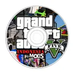 僅 GTA 5 PS3 印度尼西亞 MODS DVD