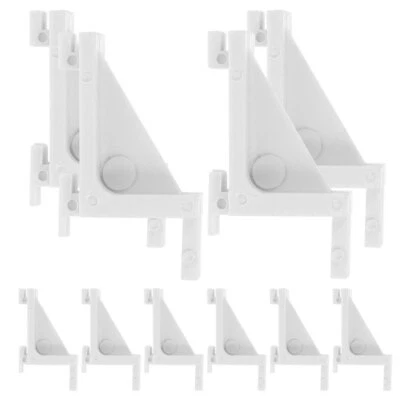 12 Pcs Freezer Support Accessories Cooler Shelf Hooks Clip Cabinet