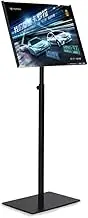 Pedestal Sign Holder Floor Stand,Poster Stand Floor Standing Snap Frame Aluminum Display Stand,Adjustable Telescoping Frame Menu Floor Stand Advertisement Sign Stand for Business